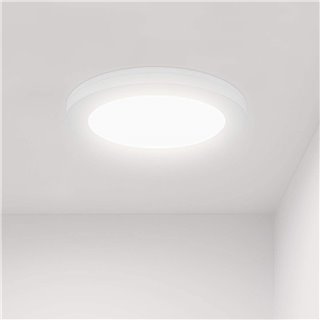 Lumare LED Plafonnier 18 W extra plat rond 1460 lm 225 mm remplace 120 W IP44