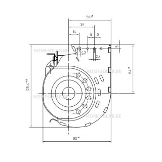 Ventilateur d'air pour poêle à pellet (granulés) au meilleur prix