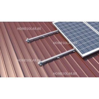 Crochet joint debout inox 100x40x40x4