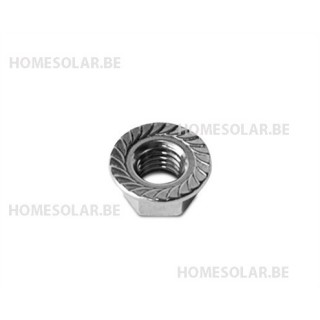 Ecrou hexagonale DIN6923 - M10   INOX (100pcs)