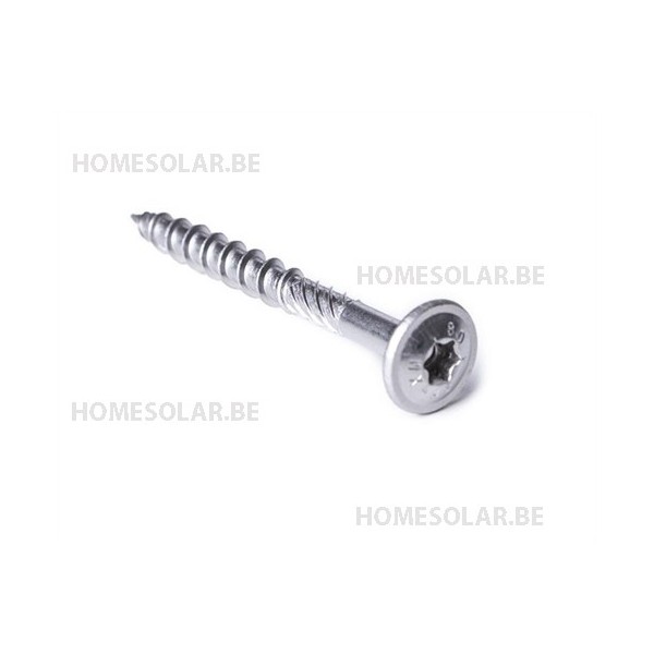 VIS A BOIS TELLER - M8x80   INOX (100pcs)