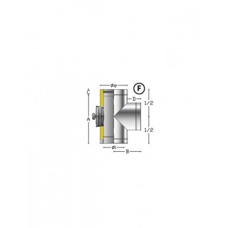 Element double paroi isolé...