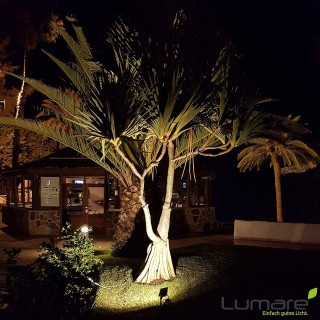LUMARO projecteur LED 30W avec détecteur IP68 2400Lumens