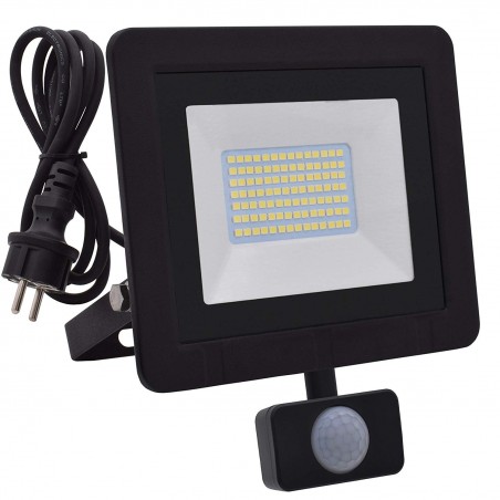 LUMARO projecteur LED 50W avec détecteur IP68 3900 Lumens